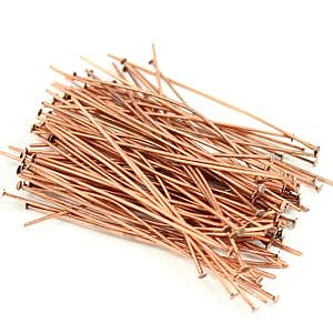 5cm-Head Pins-Antique Copper(100pcs)